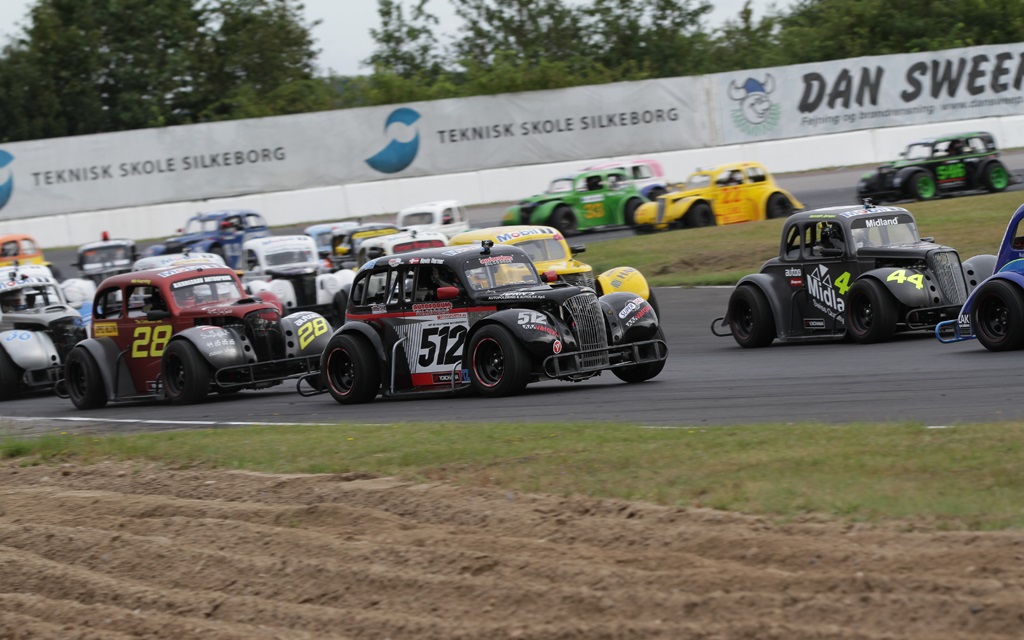 Sidste gang på Jyllandsringen var der god kamp om pointen.
(Foto: Motorsporten.dk)
